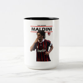 Maldini ac Milan Zweifarbige Tasse