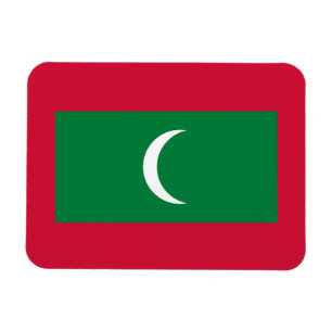 Maldivan Flagge Magnet