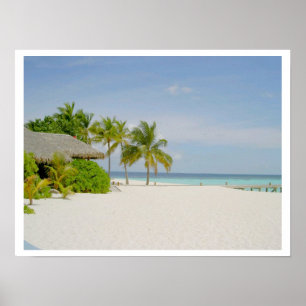 Maldiven Einsamkeit Poster