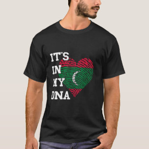 Maldiven Es ist in meiner DNA Maledivischer Stolz T-Shirt