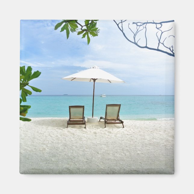Maldives Beach Magnet (Vorne)
