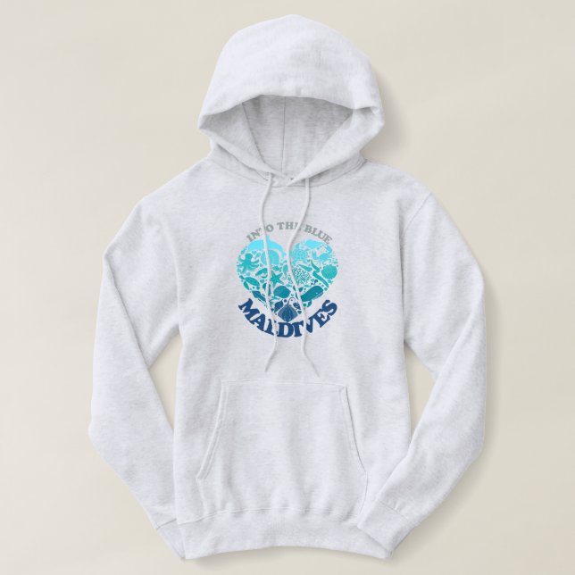 MALDIVES HOODIE (Design vorne)