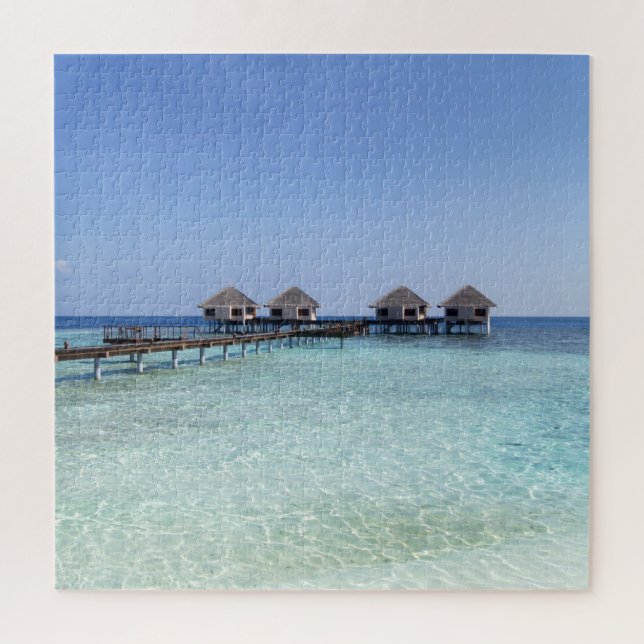 Maldives Paradise Island Jigsaw Puzzle (Vertikal)