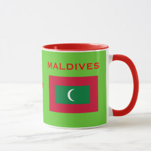 Maldives* Wappen und Flaggen-Tasse Tasse