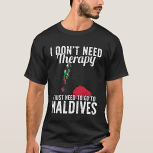 Maldivische Flagge I Malediven-Flagge I Urlaub I T-Shirt
