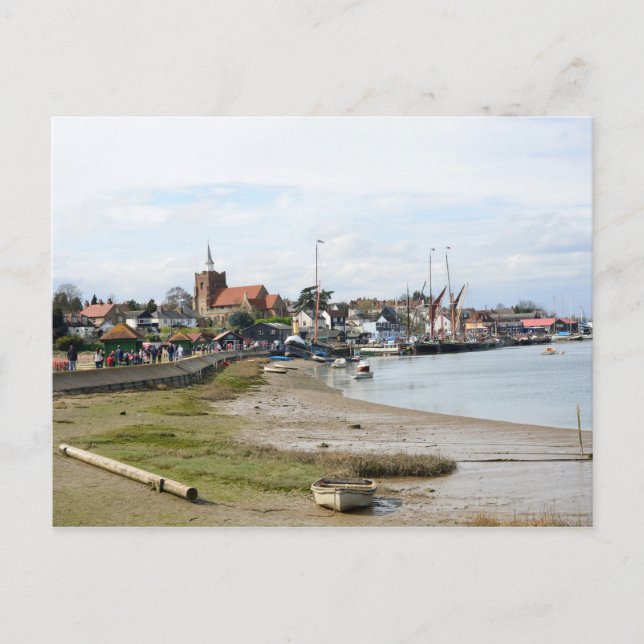 Maldon Essex von der Promenade Postkarte (Vorderseite)
