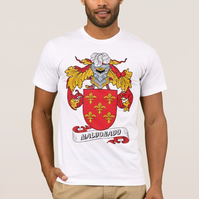 Maldonado Familienwappen T-Shirt (Vorderseite)
