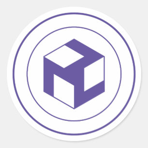 Male Antahkarana - Yang Antahkarana Runder Aufkleber