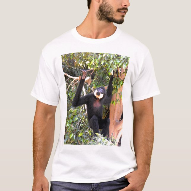 Male Buff baked gibbon T-Shirt (Vorderseite)
