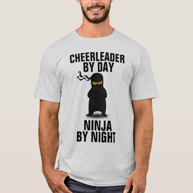 MALE CHEERLEADER T - SHIRT (Vorderseite)