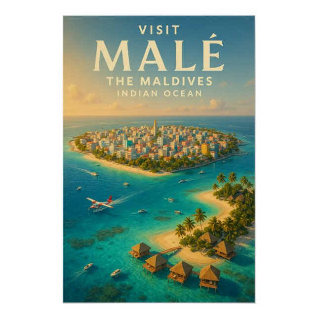 Malé – Das Herz der Malediven Poster (Vorderseite)