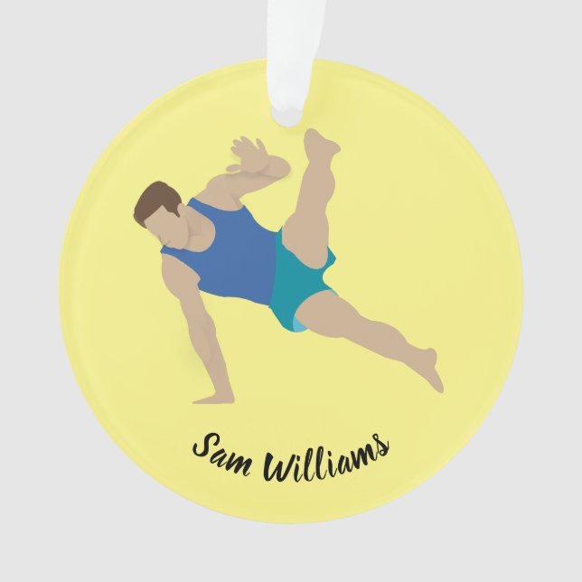 Male Gymnast Ornament (Vorderseite)