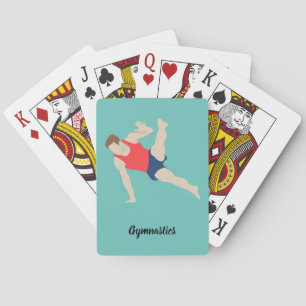 Male Gymnast Spielkarten