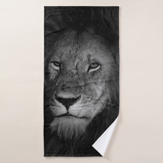MALE LION BADEHANDTUCH (Badehandtuch)