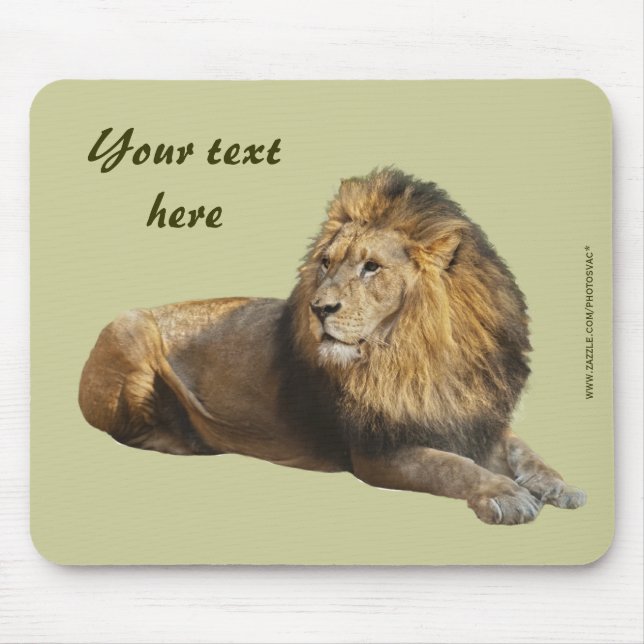 Male Lion Mousepad (Vorne)