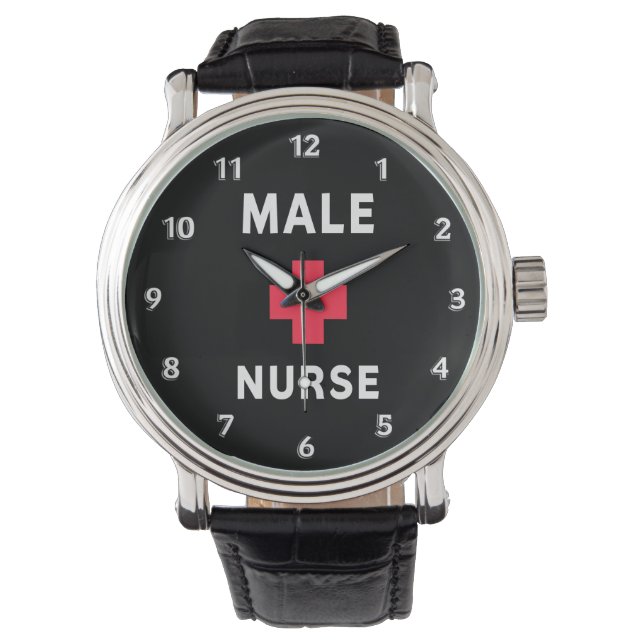 Male Nurse Armbanduhr (Vorderseite)