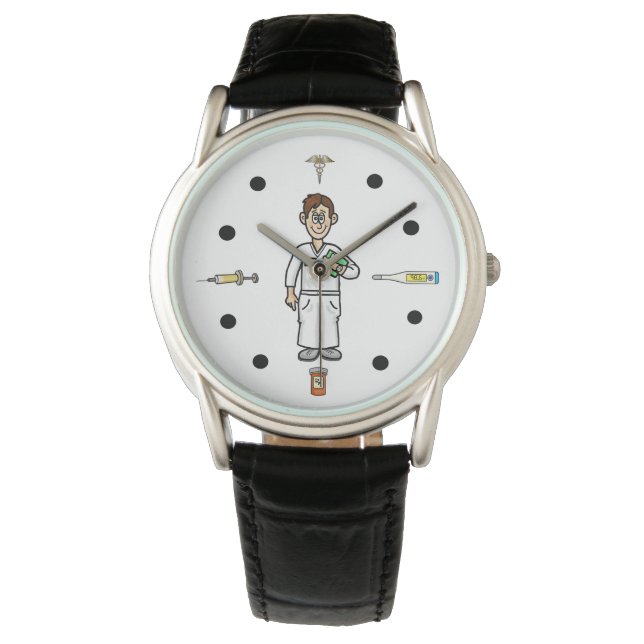 Male Nurse Watch Armbanduhr (Vorderseite)