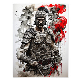 Male Roman Legionary Warrior Fotodruck