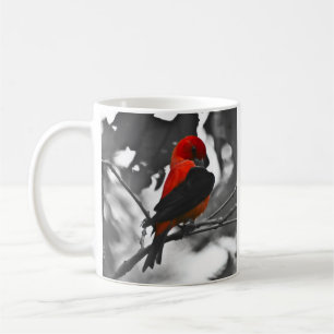 Male Scarlet Tanager Kaffeetasse
