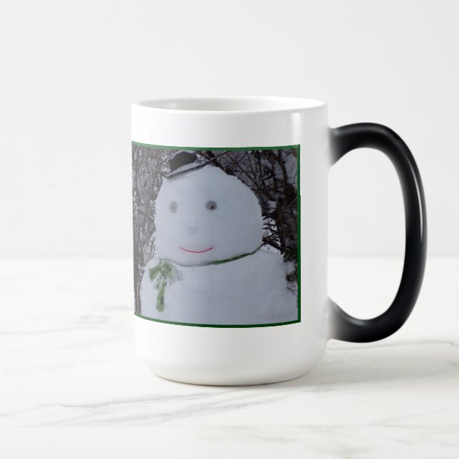 Male Snowman Morphing Tasse (Rechts)