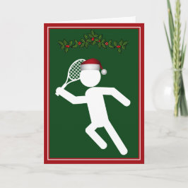 Male Tennis Player Symbol Weihnachten