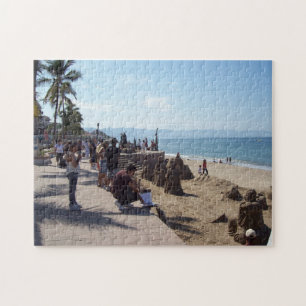 Malecon, Puerto- Vallartaspannvorrichtung sah Puzzle