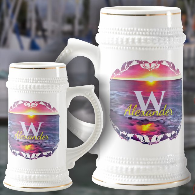 Malecon Sunset 0911 Bierglas (Von Creator hochgeladen)