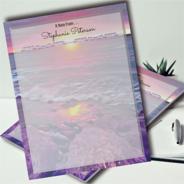 Malecon Sunset 0911 Notizblock (Von Creator hochgeladen)