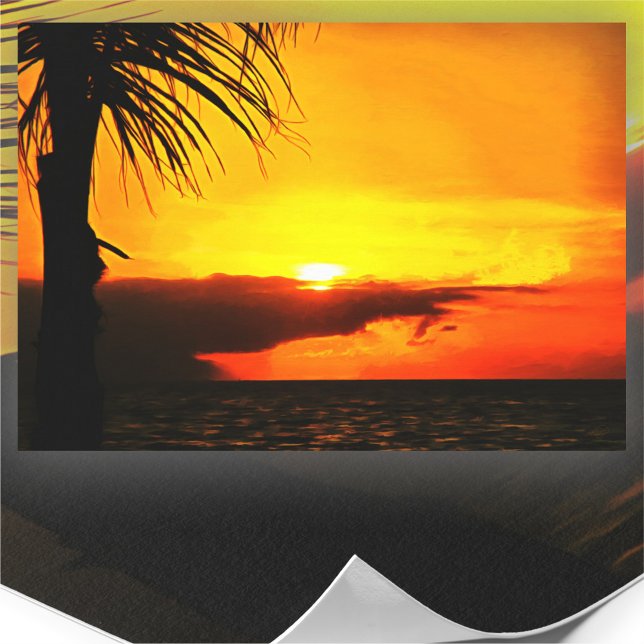 Malecon Sunset 2441 Art Print Poster (Von Creator hochgeladen)