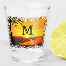 Malecon Sunset 2441 Schnapsglas