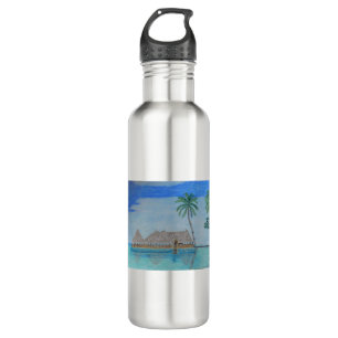 Malediven 2 edelstahlflasche