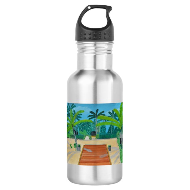 Malediven 3.JPG Edelstahlflasche (Vorderseite)
