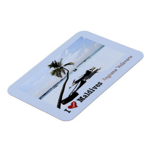 Malediven - Angsana Velavaru - I Liebe - Magnet