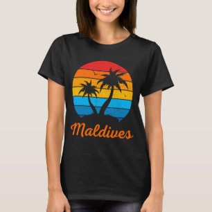 Malediven Familienurlaub Strand tropisch T-Shirt