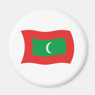 Malediven-Flag-Magnet Magnet