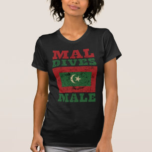Malediven-Flagge T-Shirt