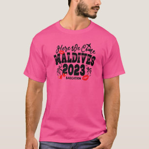 Malediven Flitterwochen 2023 Baecation Vacay Modus T-Shirt