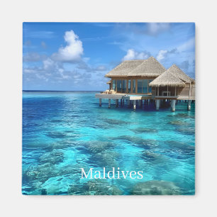 Malediven-Foto Magnet