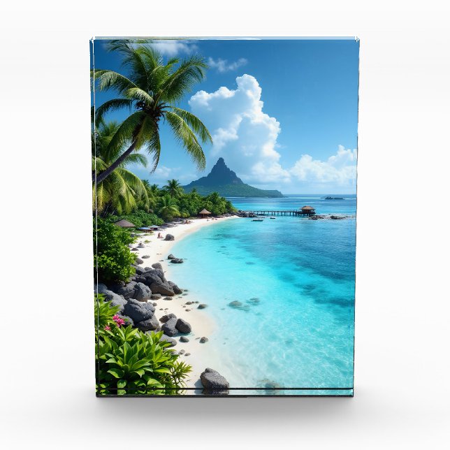 Malediven Fotoblock (Vorderseite)