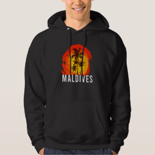 Malediven I Palms I Maldives Diver Vacationer Tour Hoodie