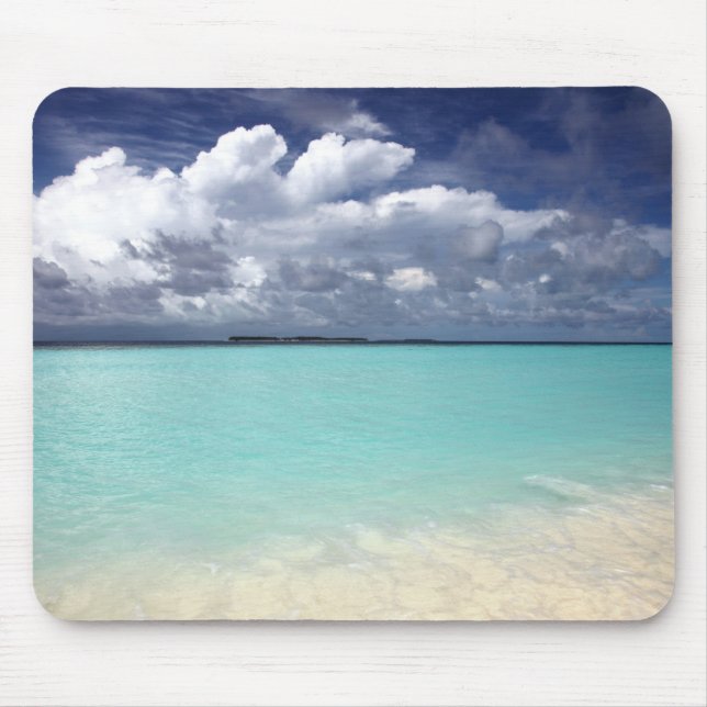 Malediven Insel Mousepad (Vorne)