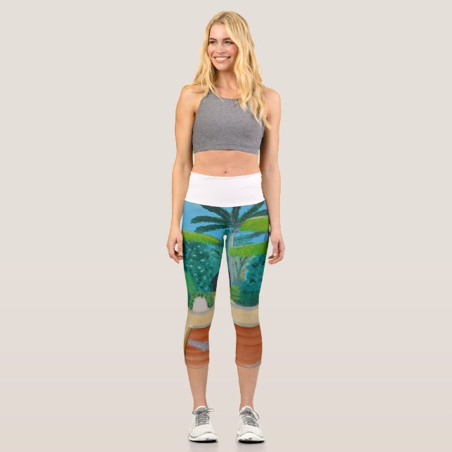 Malediven Leggings (Vorderseite)