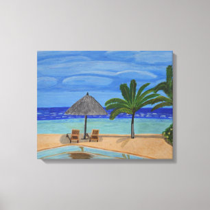 Malediven Leinwand Kunst