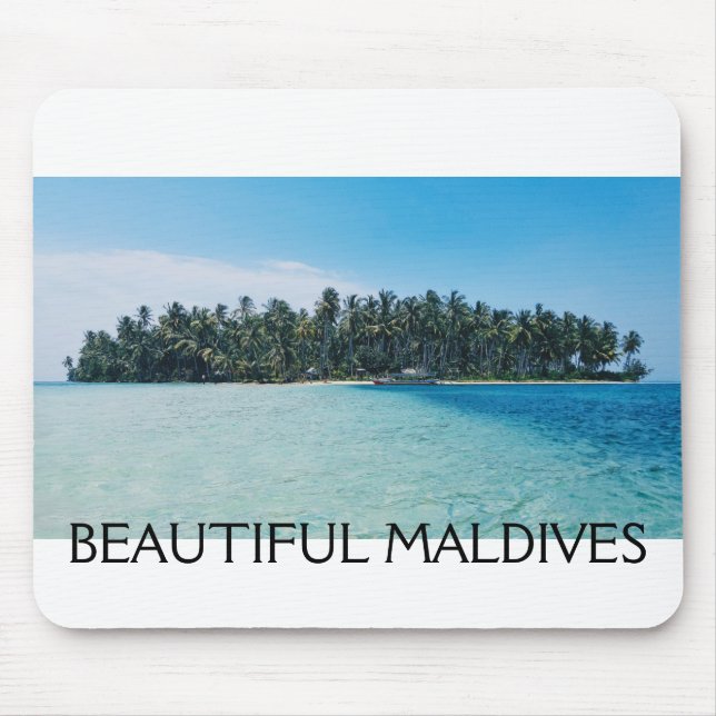 Malediven Mousepad (Vorne)