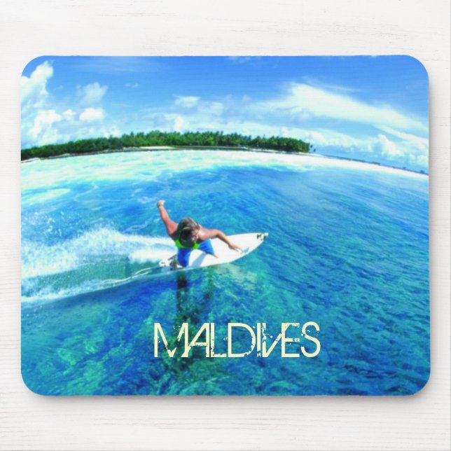Malediven mousepad (Vorne)