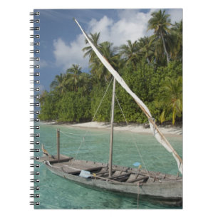 Malediven, North-Malé-Atoll, Insel Kuda Notizblock