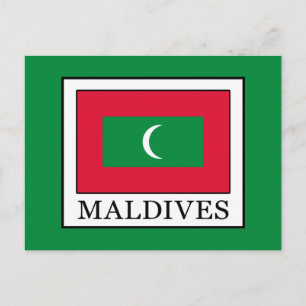 Malediven Postkarte