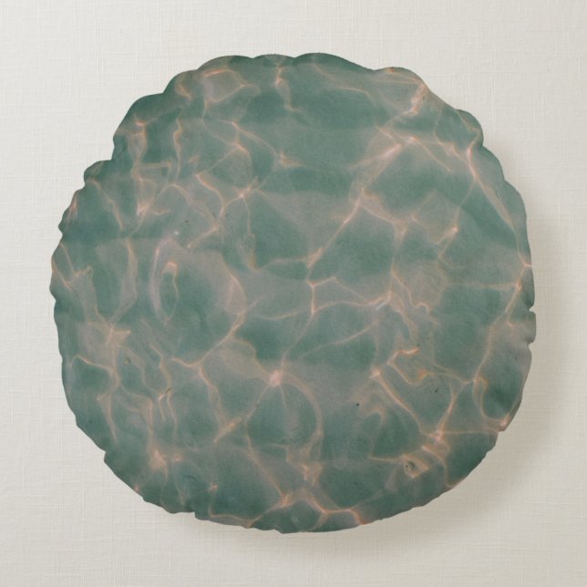 Malediven Rundes Kissen (Vorderseite)