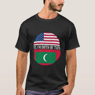 Malediven - Shirt - amerikanische und maledivische