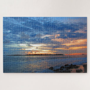 Malediven-Sonnenuntergang Puzzle